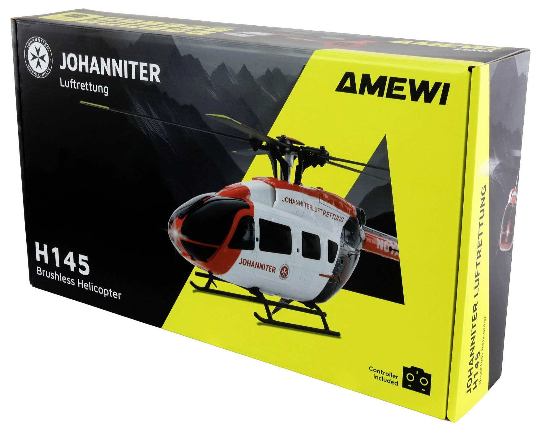 Amewi Johanniter H145 RC Hubschrauber RtF