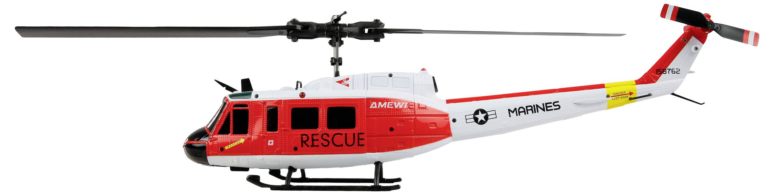 Amewi UH-1 Marine RC Hubschrauber RtF