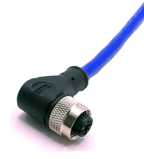 Mueller Electric C4D81M005 Sensor-/Aktor-Steckverbinder M12 Buchse, gewinkelt 5 m Polzahl Sensoren