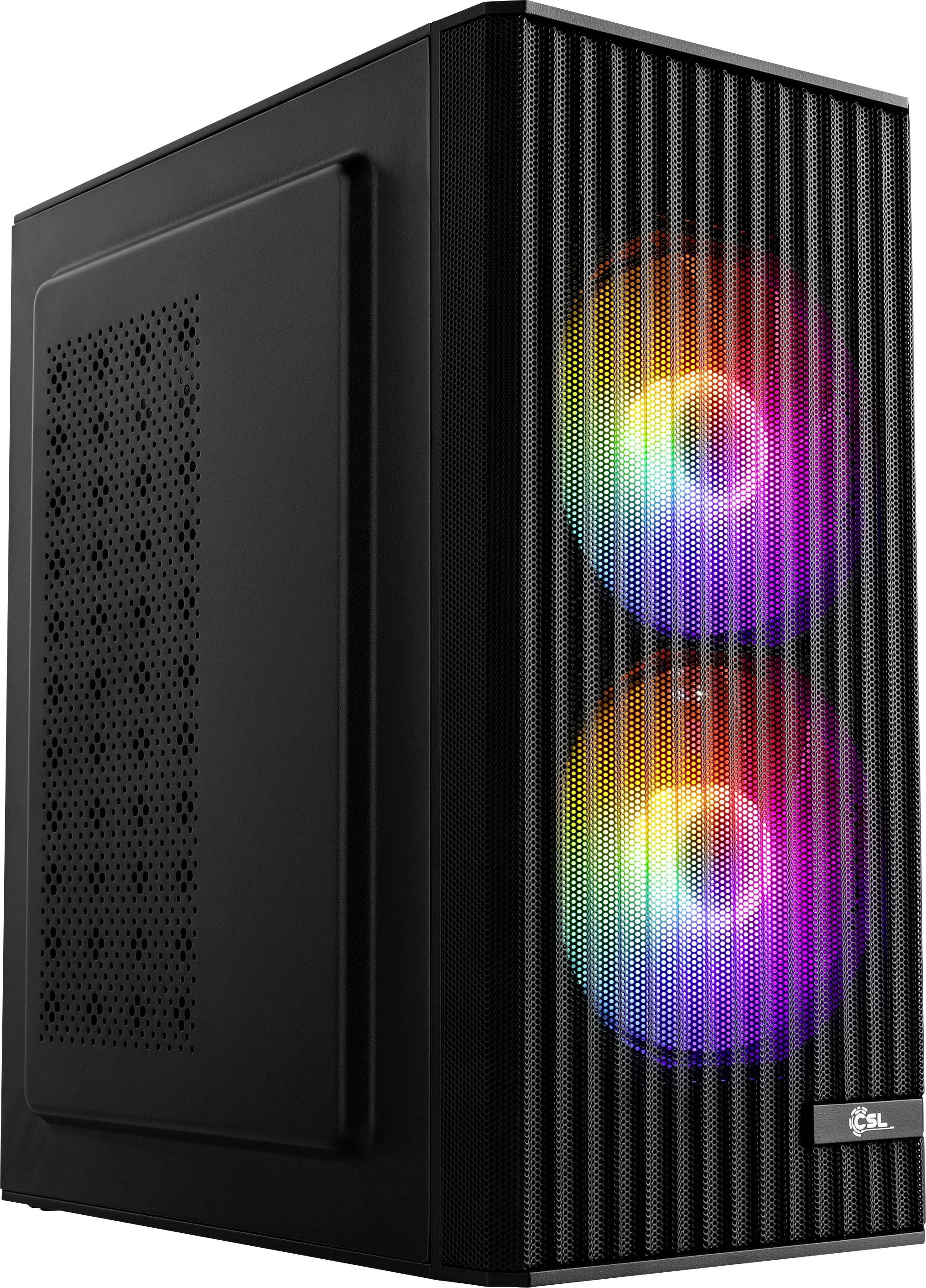 CSL Computer Gaming PC M13020H AMD Ryzen 5 5500 4.2GHz 32GB RAM 1000GB SSD Nvidia GeForce RTX™ 3050 6GB GDDR6 Win 11 Home 97545