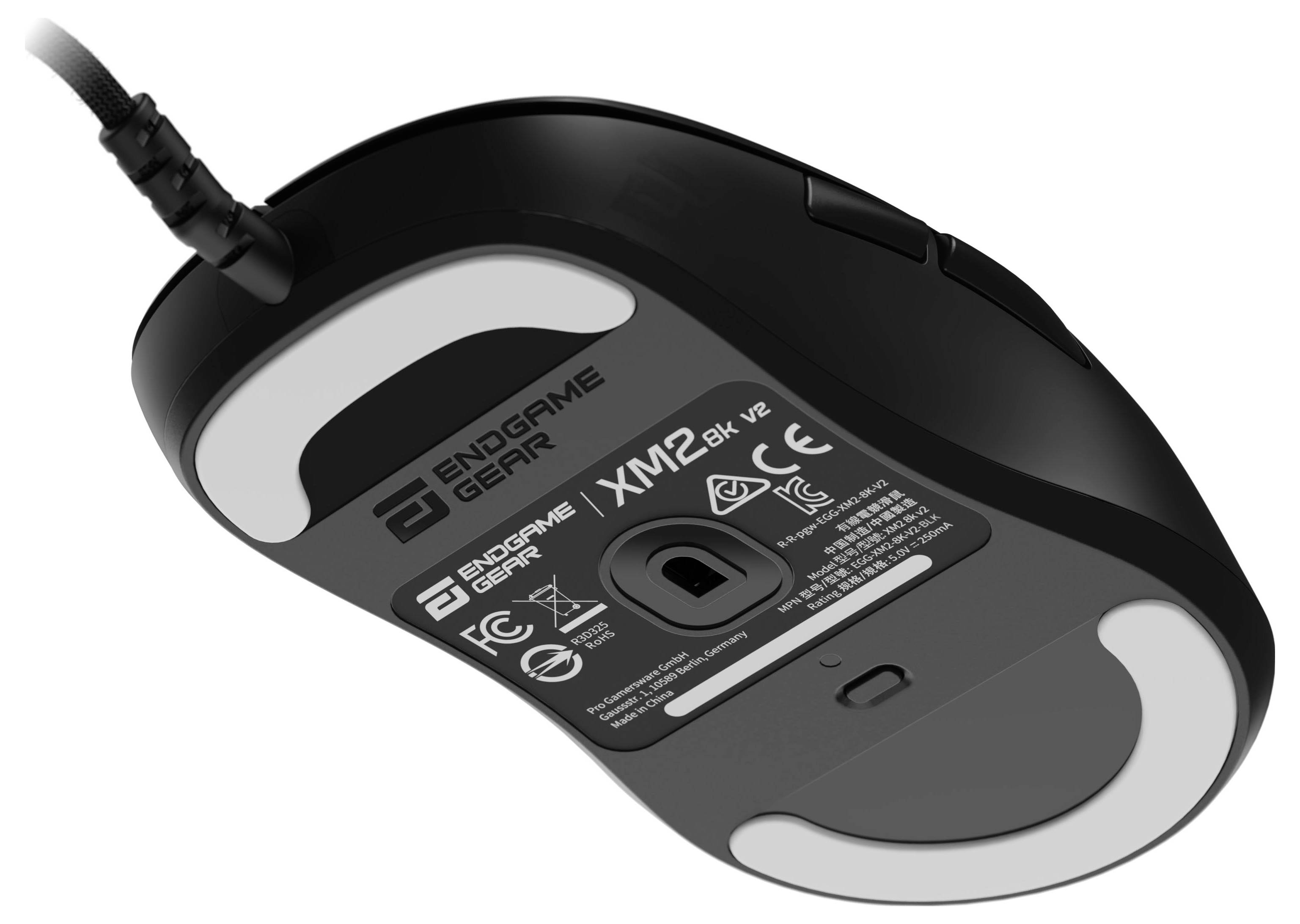 Endgame Gear XM2 8k v2 Gaming-Maus Schwarz 6 Tasten 30000 dpi