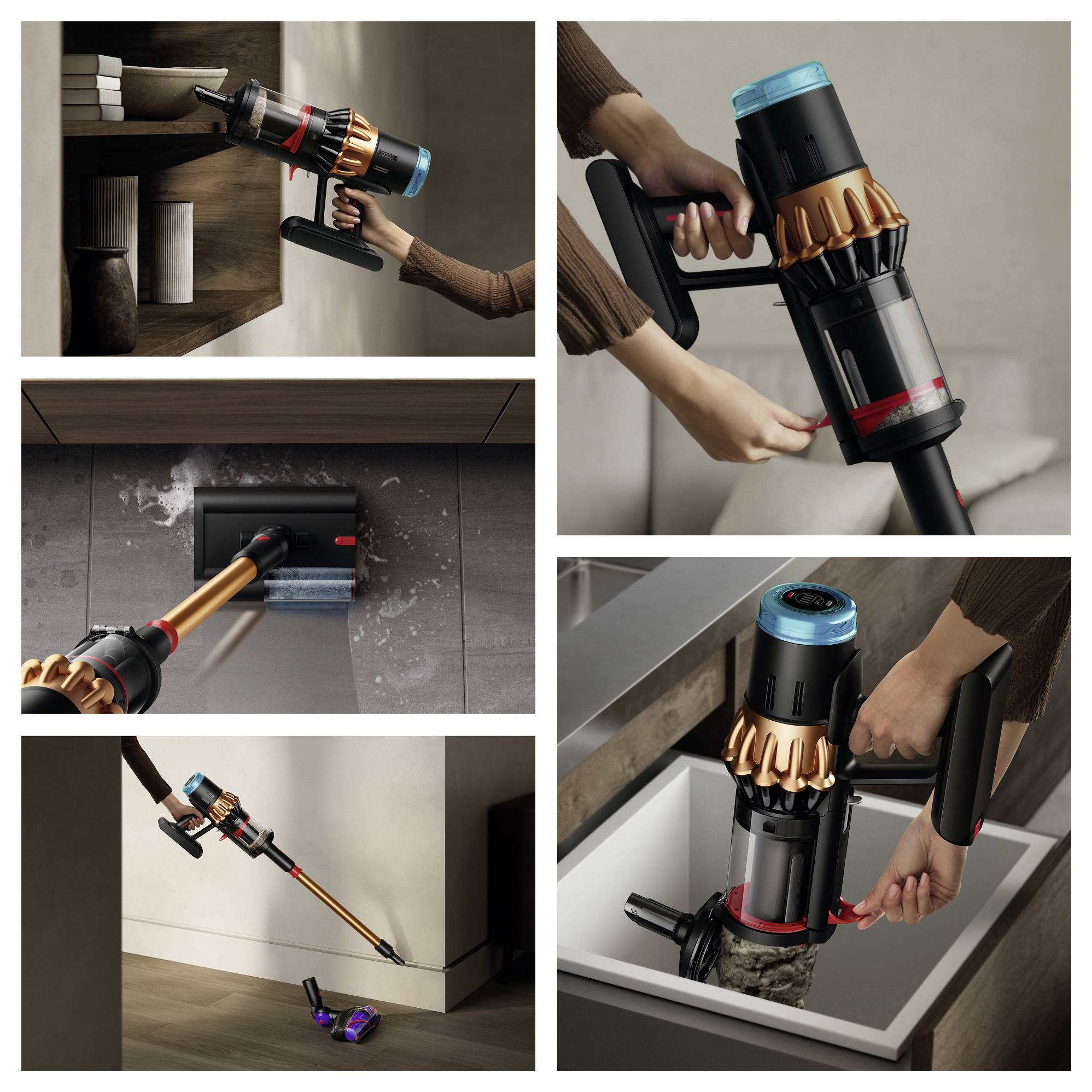 Dyson V16 Piston Animal Submarine 492969-01 Akku-Handstaubsauger 29.4V 29.4V mit Display