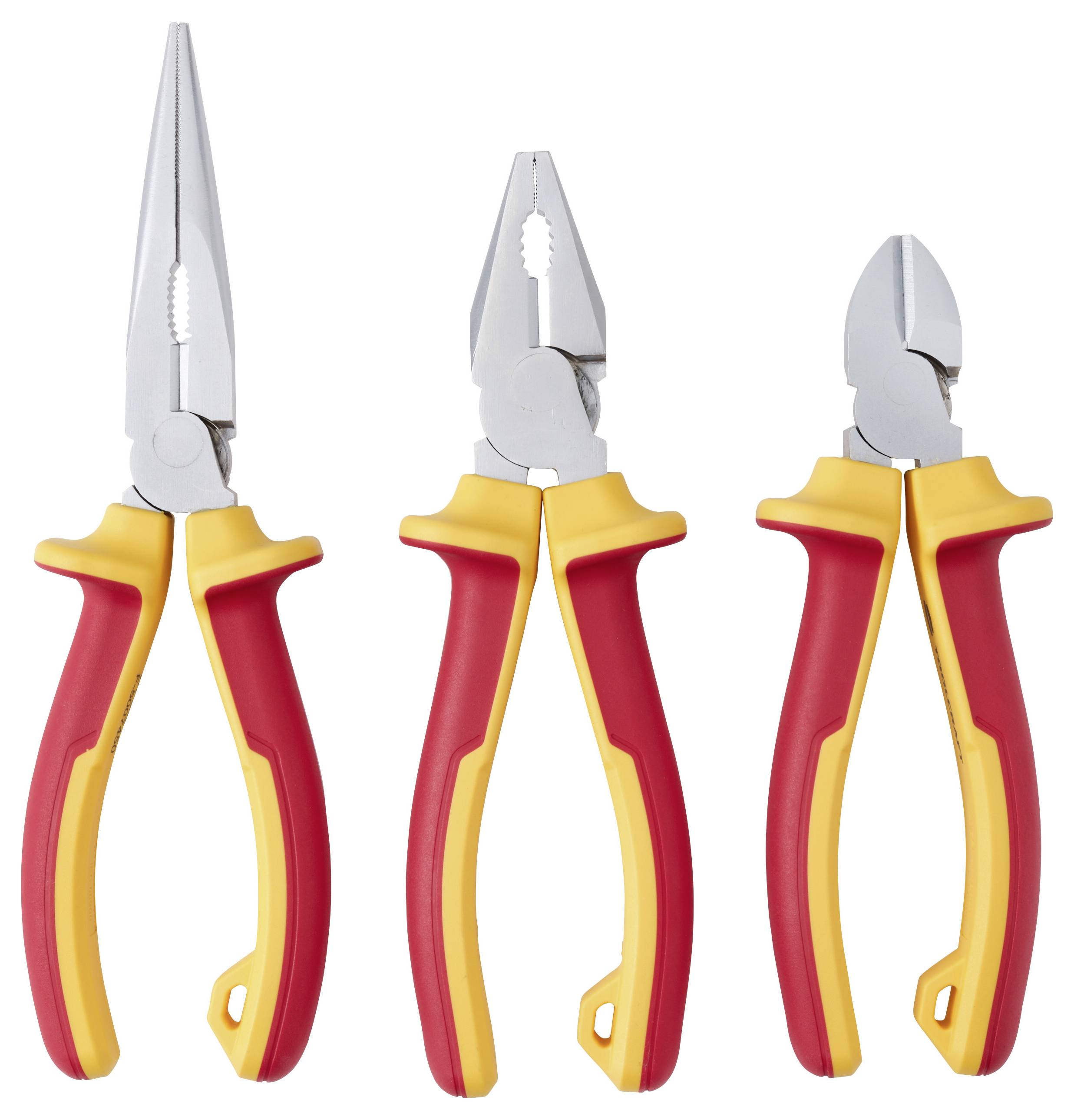 TOOLCRAFT TO-10583190 VDE Zangen-Set 3teilig