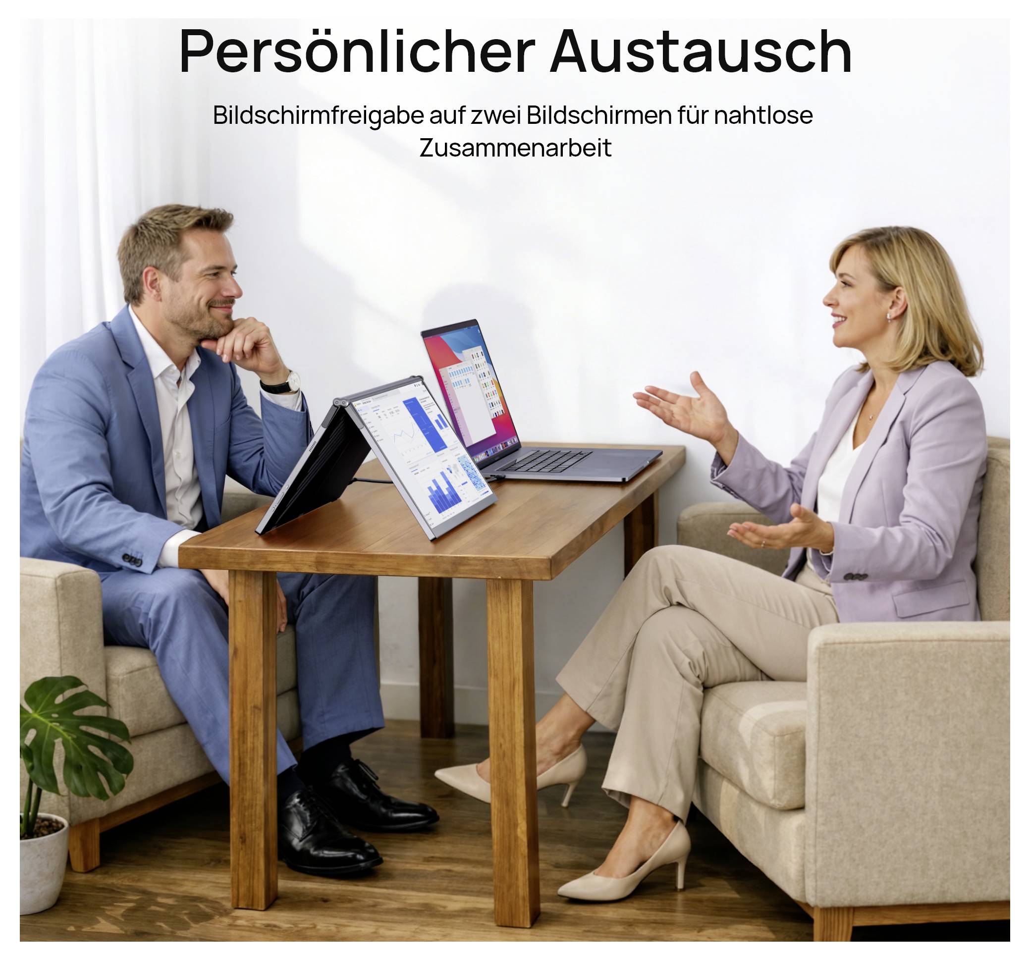 Arzopa E1 Dual Screen Portabler Monitor EEK E (A - G) 39.6cm (15.6 Zoll) 1920 x 1080 Pixel 16:9 25 ms HDMI®, USB-C® (DP Alt Mode)