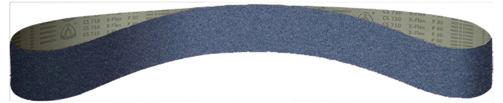 Klingspor CS 710 XF 342298 Schleifband-Set Körnung (num) 80 (L x B) 455mm x 13mm 25St.