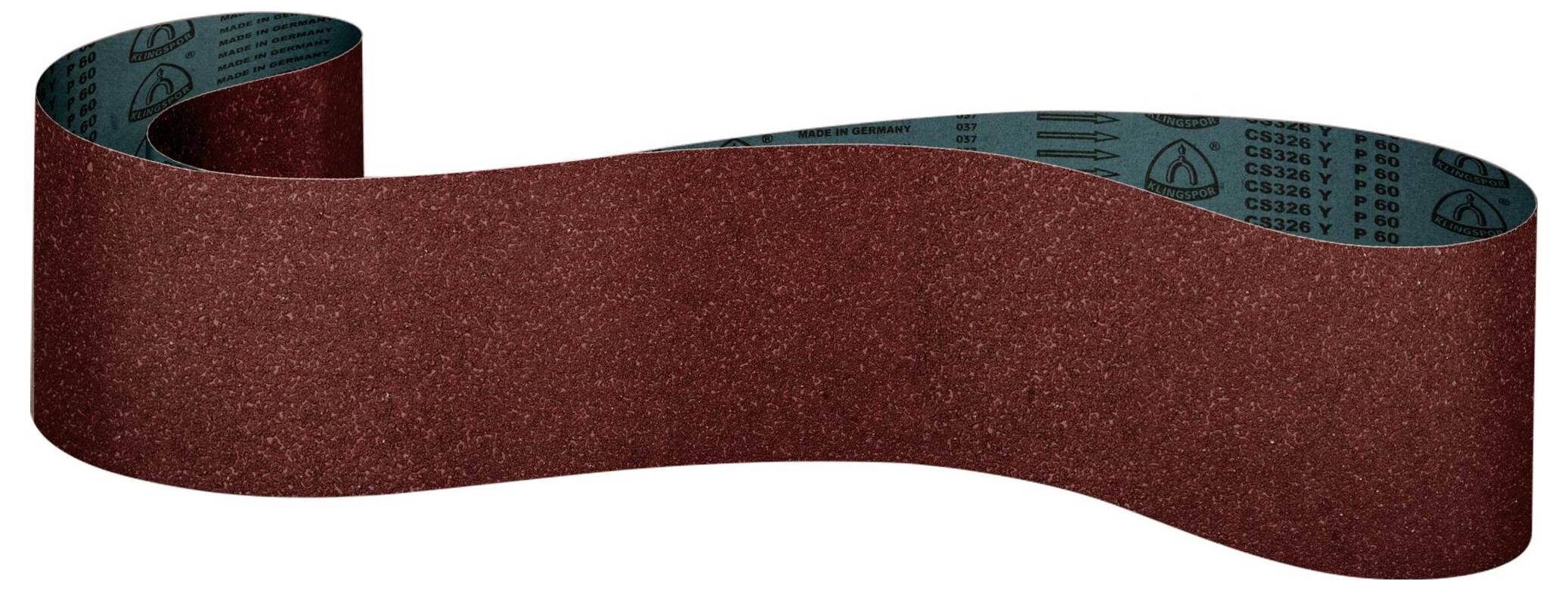 Klingspor CS 326 Y 316029 Schleifband-Set Körnung (num) 80 (L x B) 2500 mm x 150 mm 10 St.