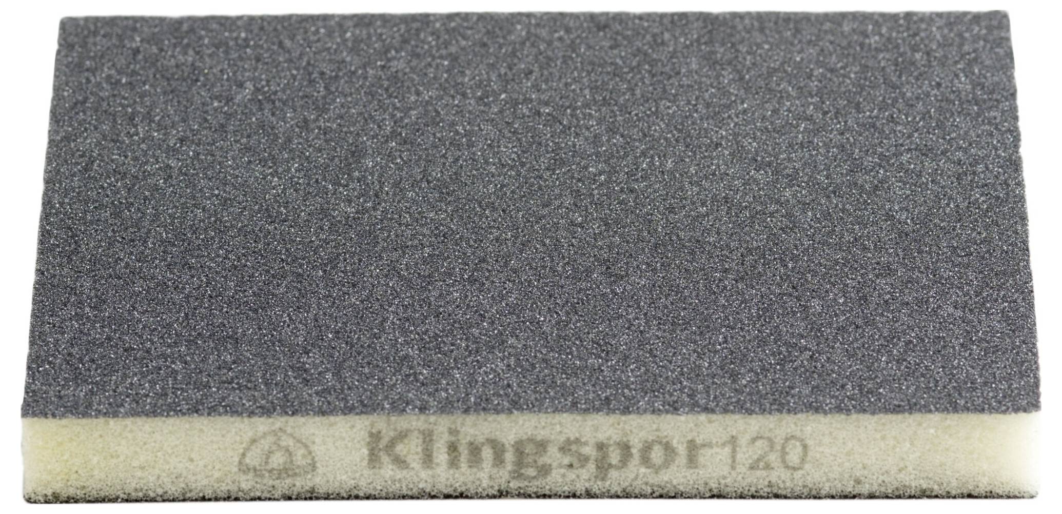 Klingspor 244379 SW 502 Schleifschwämme, Siliziumkarbid Korn 220 96 x 123 x 12,5mm 100St.