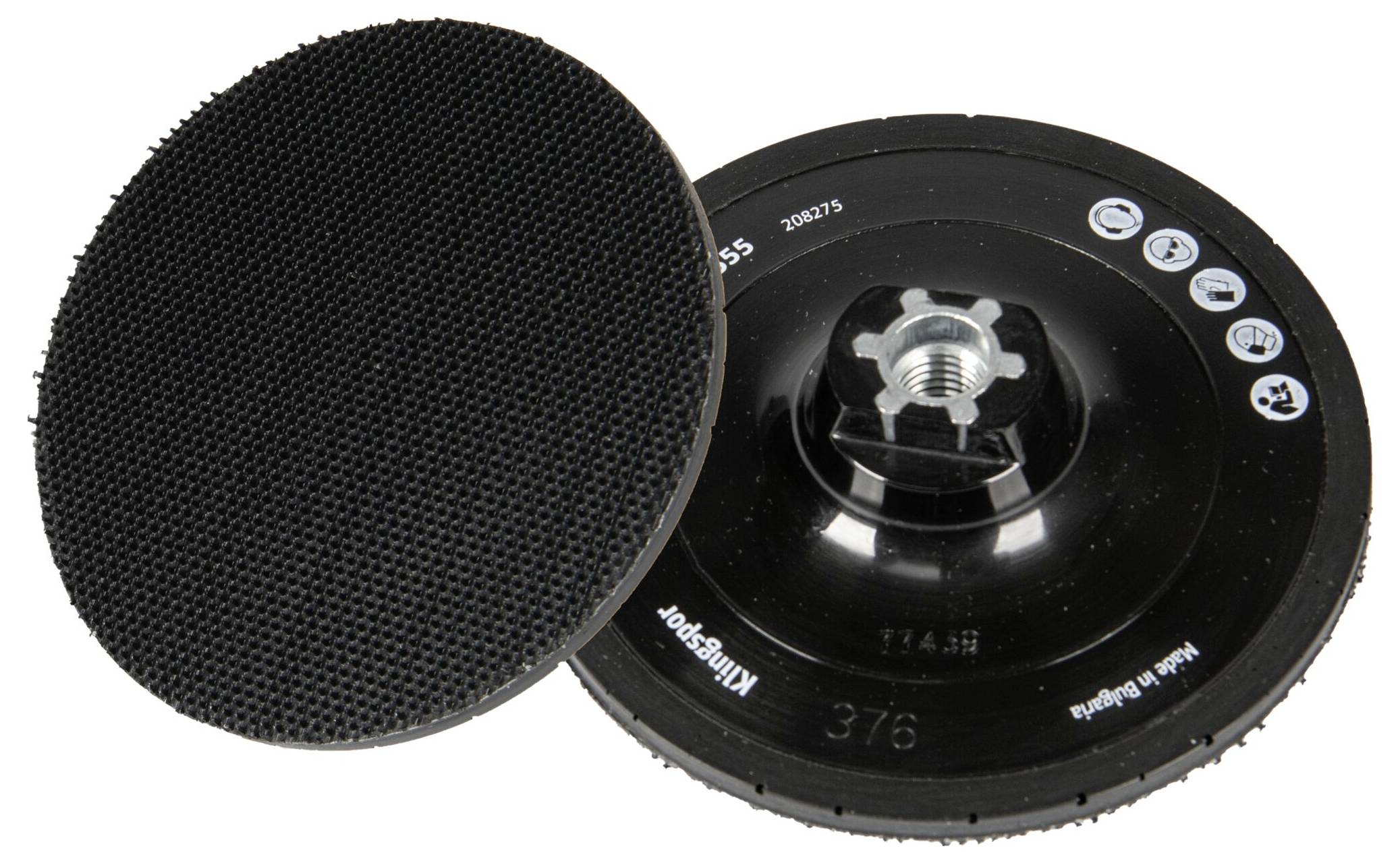 Klingspor 164100 NDS 555 Haftstützteller, 115mm Gewinde M 14 Durchmesser 115mm