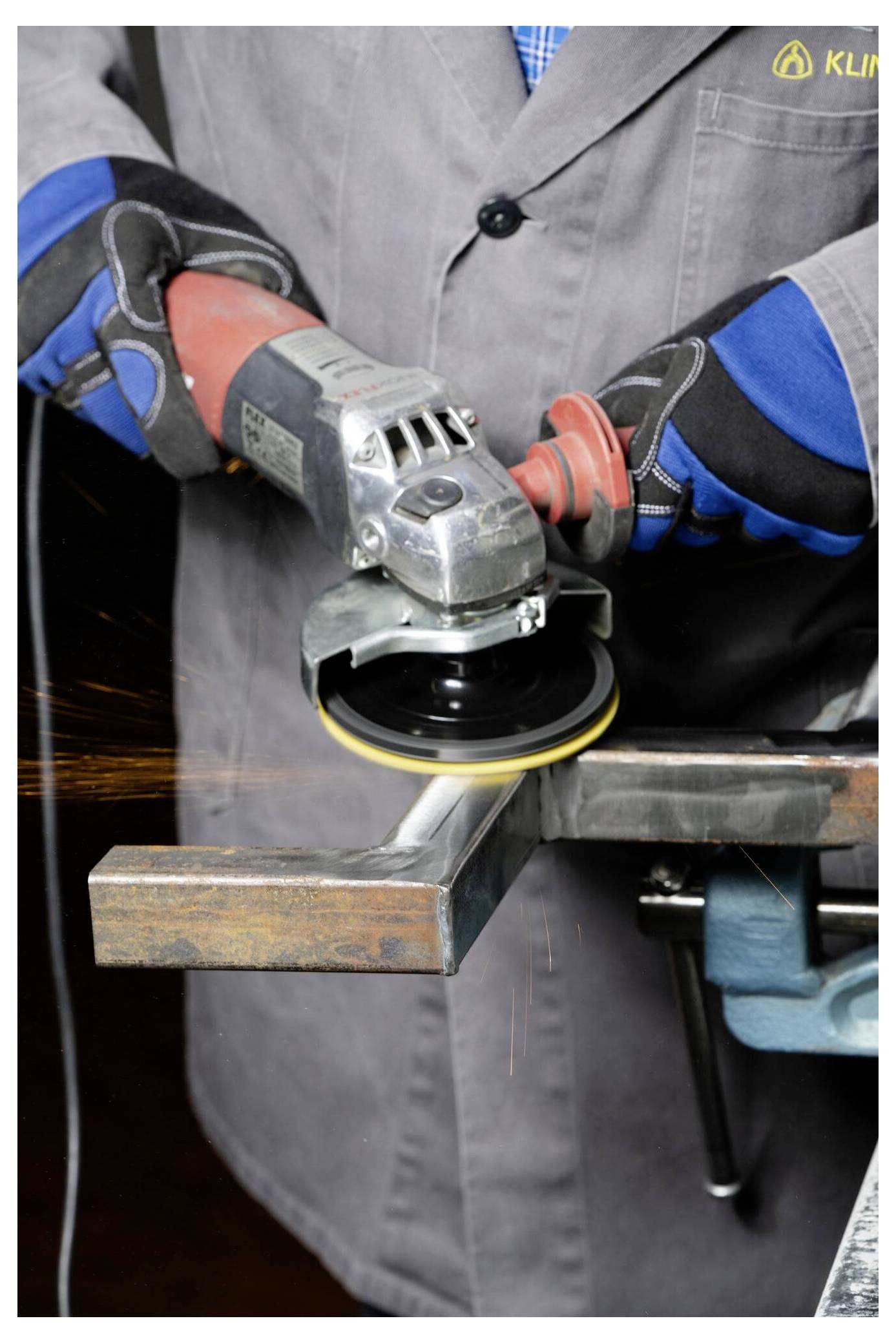 Klingspor 320106 NDS 800 Vliesscheiben, 125 x 22mm Coarse Korund 125mm 10St.