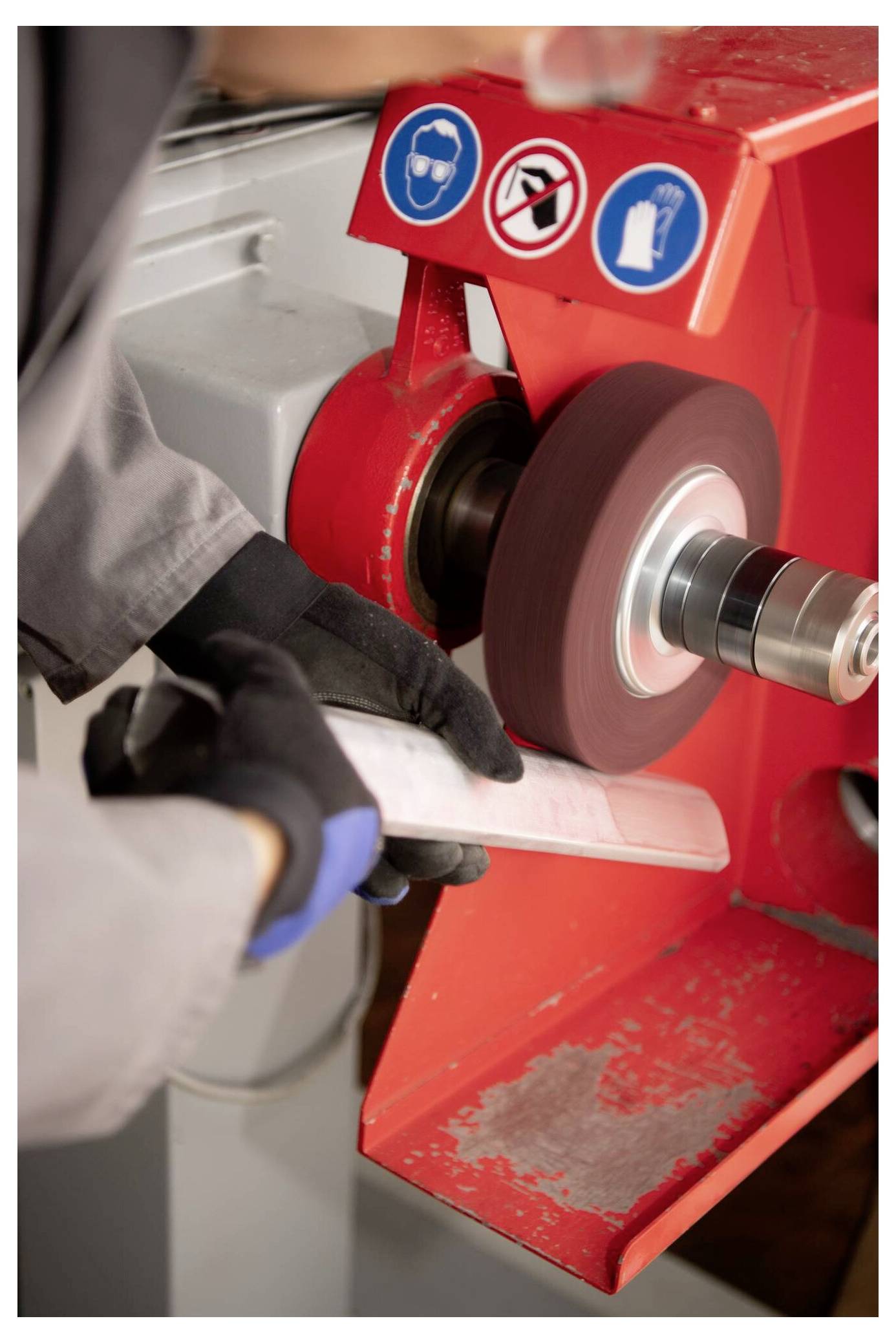 Klingspor 258902 NFW 600 Vliesräder, 200 x 50 x 68,2mm Medium Korund 200mm 2St.