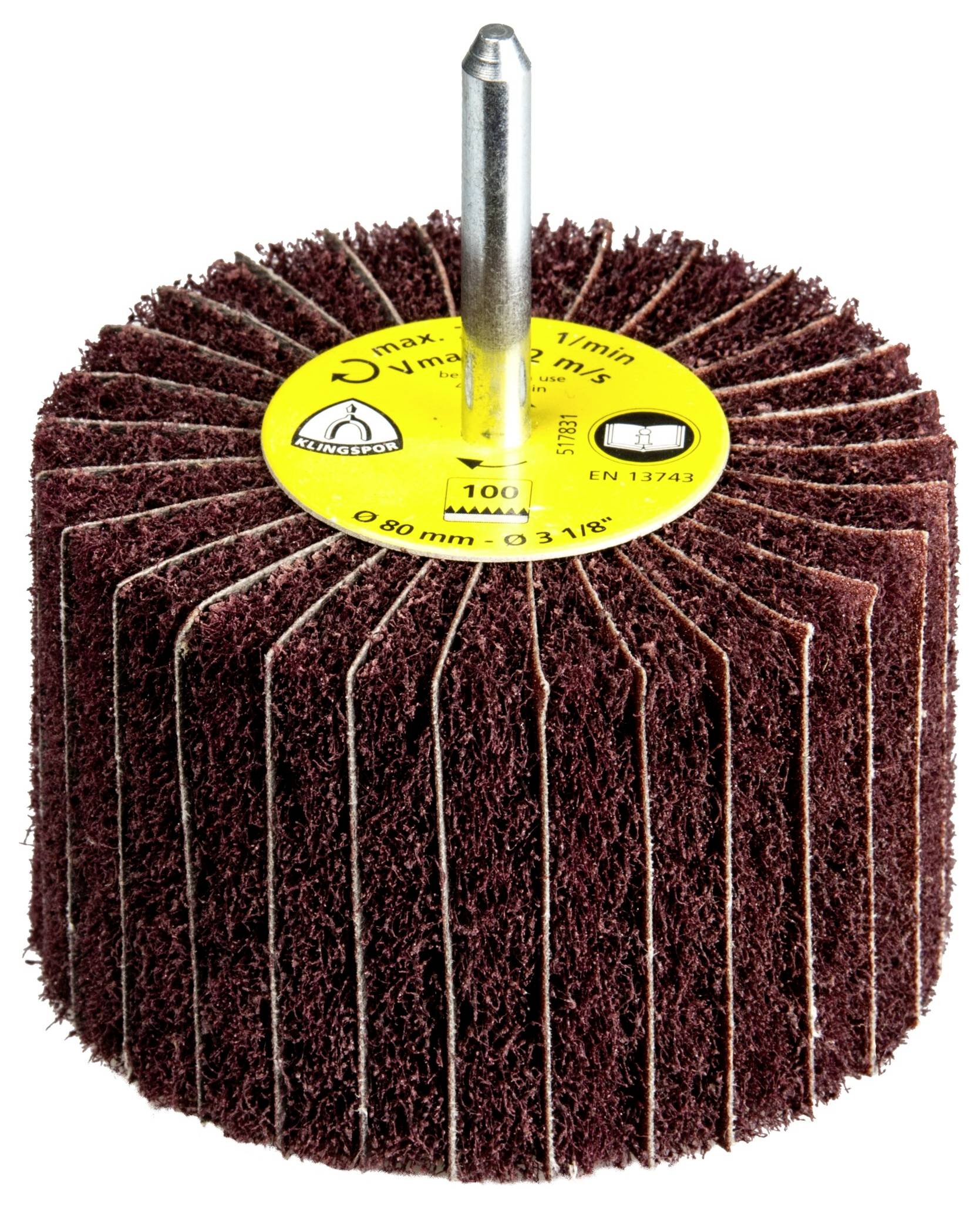 Klingspor 258950 NCS 600 Vliesmopstifte Kombination, 100 x 50 x 6mm Korn 150 Medium 100mm 4St.