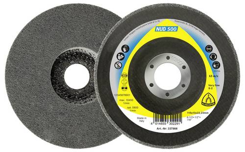 Klingspor 337865 NUD 500 Kompaktscheiben, 115 x 13 x 22,23 mm Medium Siliziumkarbid 115 mm 5 St.