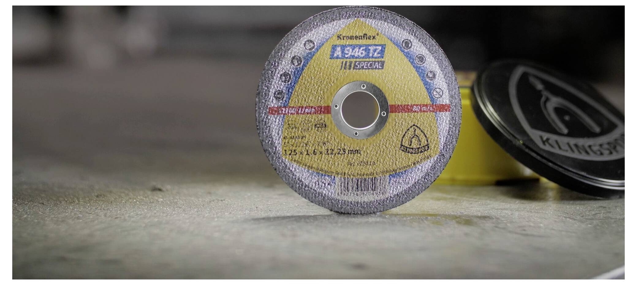 Klingspor A 946 TZ Special 339109 Trennscheibe gerade 115mm 25 St. Stahl, Edelstahl