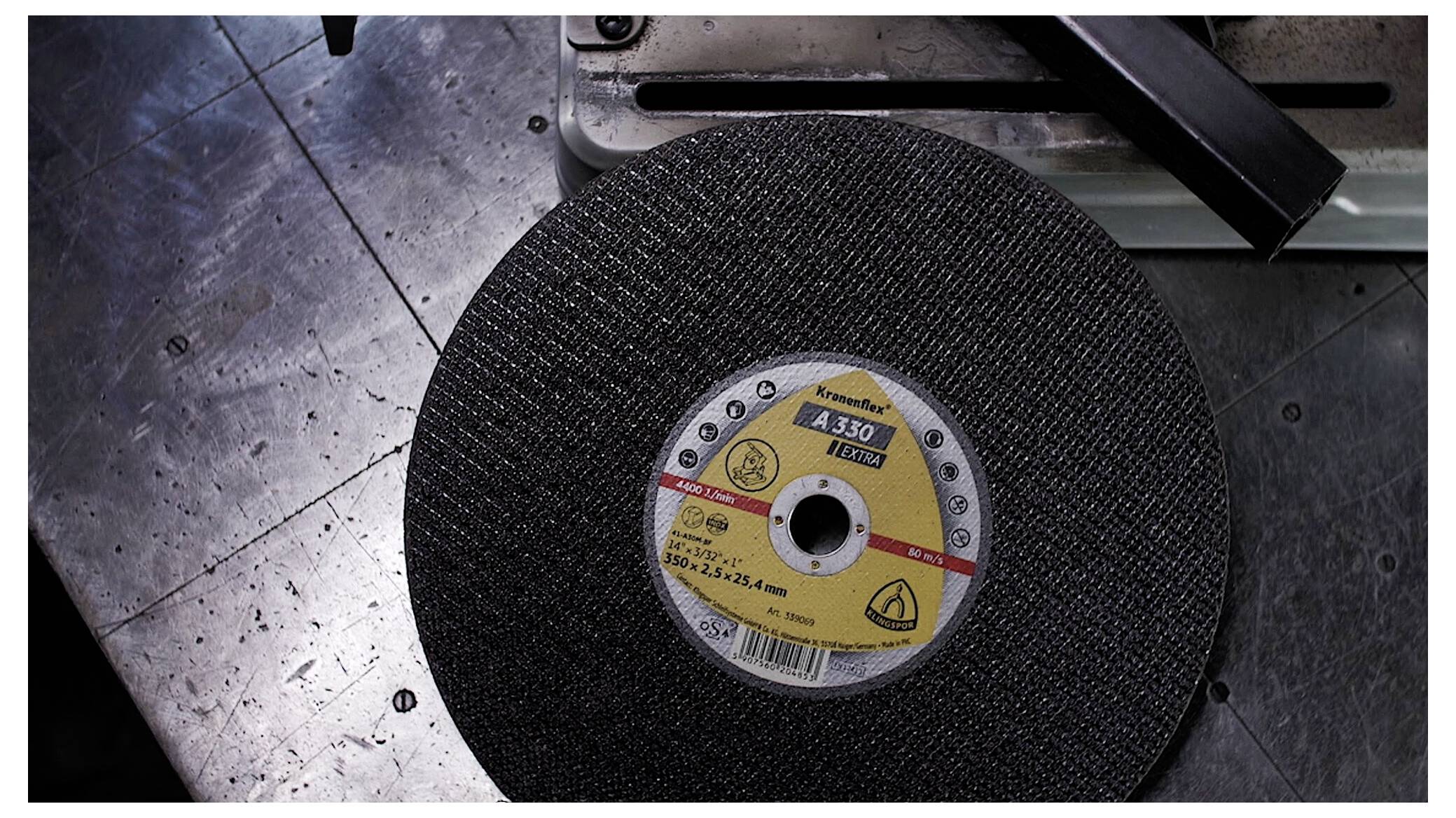 Klingspor A 330 Extra 353329 Trennscheibe gerade 406mm 10 St. Stahl