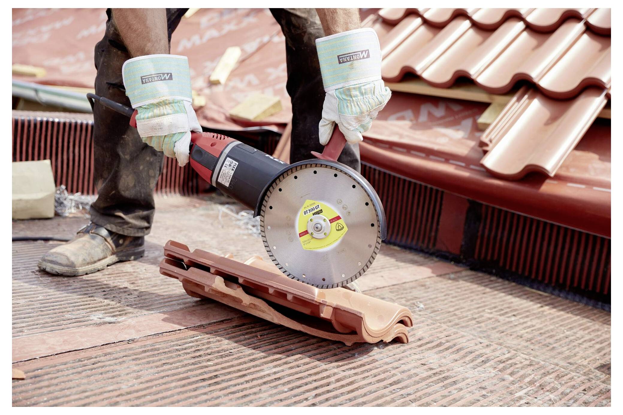 Klingspor 325354 DT 300 UT Extra Diamanttrennscheibe Durchmesser 125mm Bohrungs-Ø 22.23mm Baustellenmaterialien, Beton, universal