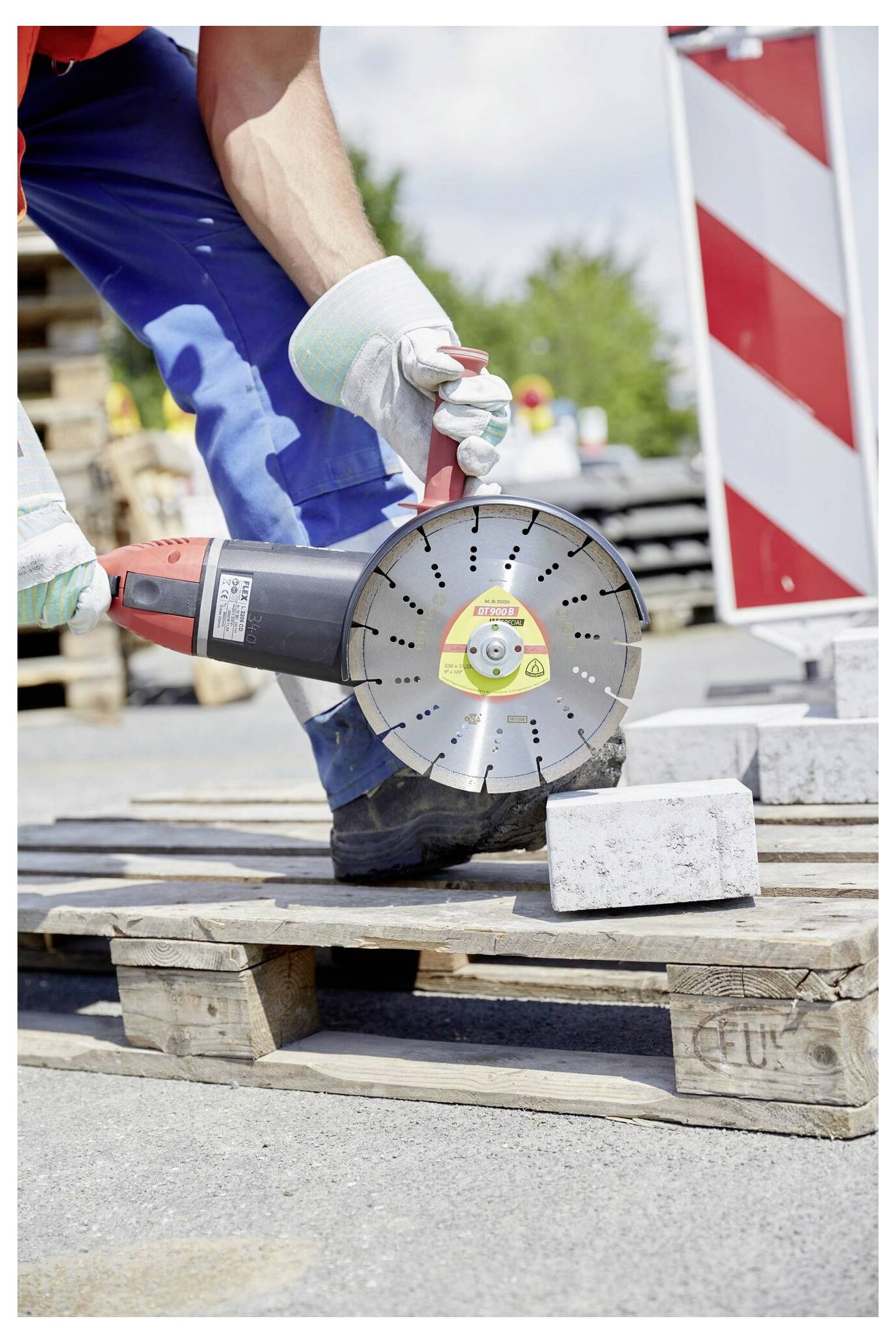 Klingspor 325208 DT 900 B Special Diamanttrennscheibe Durchmesser 125mm Bohrungs-Ø 22.23mm Altbeton, armiert, Beton, universal