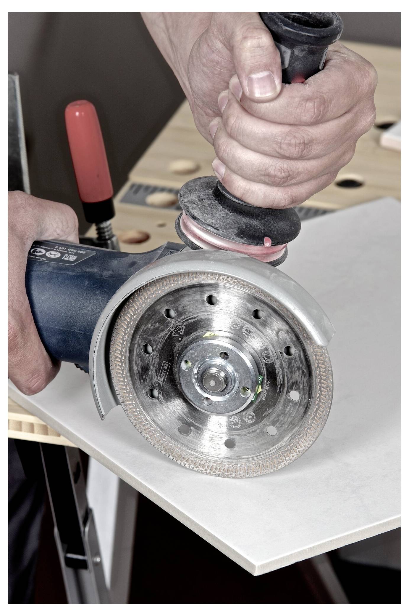 Klingspor 331040 DT 900 FP Special Diamanttrennscheibe Durchmesser 125mm Bohrungs-Ø 22.23mm Bodenfliesen, Porzellan, Wandfliesen