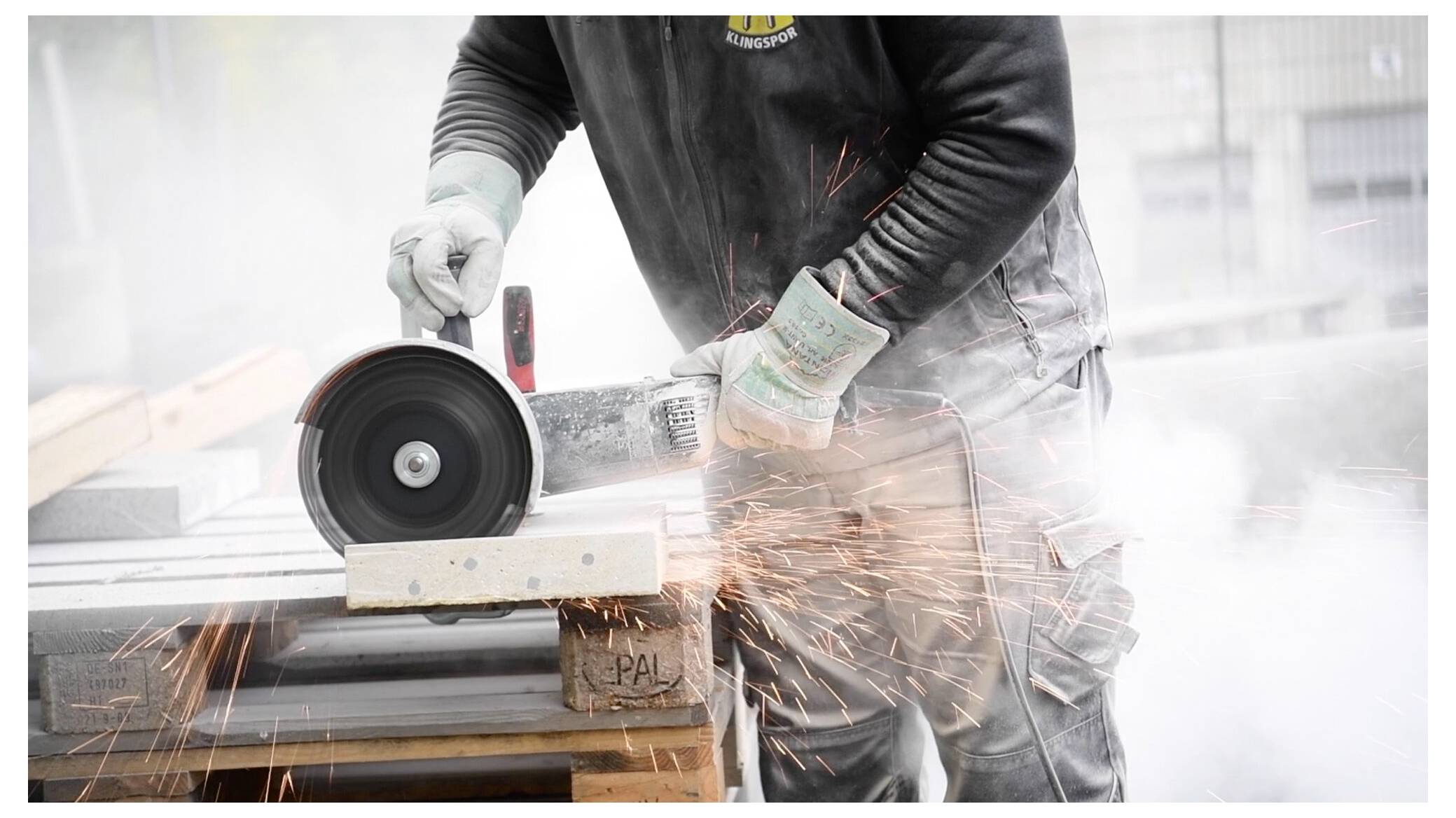 Klingspor 355728 DT 900 ACR Special Diamanttrennscheibe Durchmesser 350mm Bohrungs-Ø 25.4mm Baustellenmaterialien, Beton