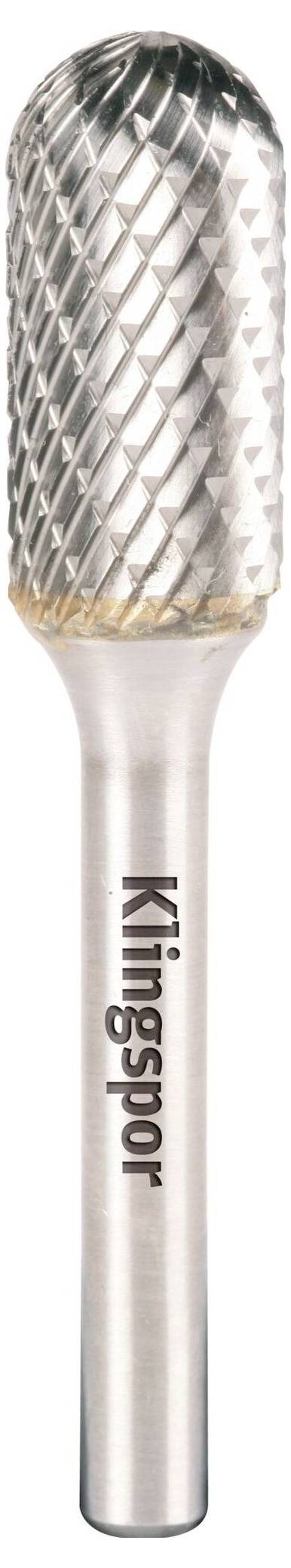 Klingspor 334134 Frässtift Zylinder mit Kugelkopf Länge 50mm Produktabmessung, Ø 6mm Schaftdurchmesser 6mm