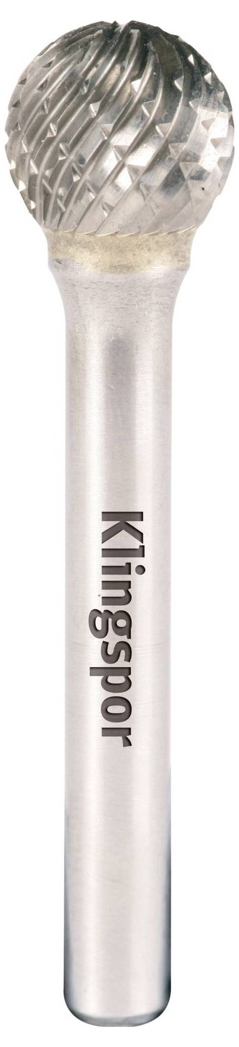 Klingspor 334142 Frässtift Kugel Länge 50mm Produktabmessung, Ø 6mm Schaftdurchmesser 6mm