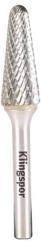 Klingspor 334174 Frässtift Konisch mit Kugelkopf Länge 77 mm Produktabmessung, Ø 12.7 mm Schaftdur