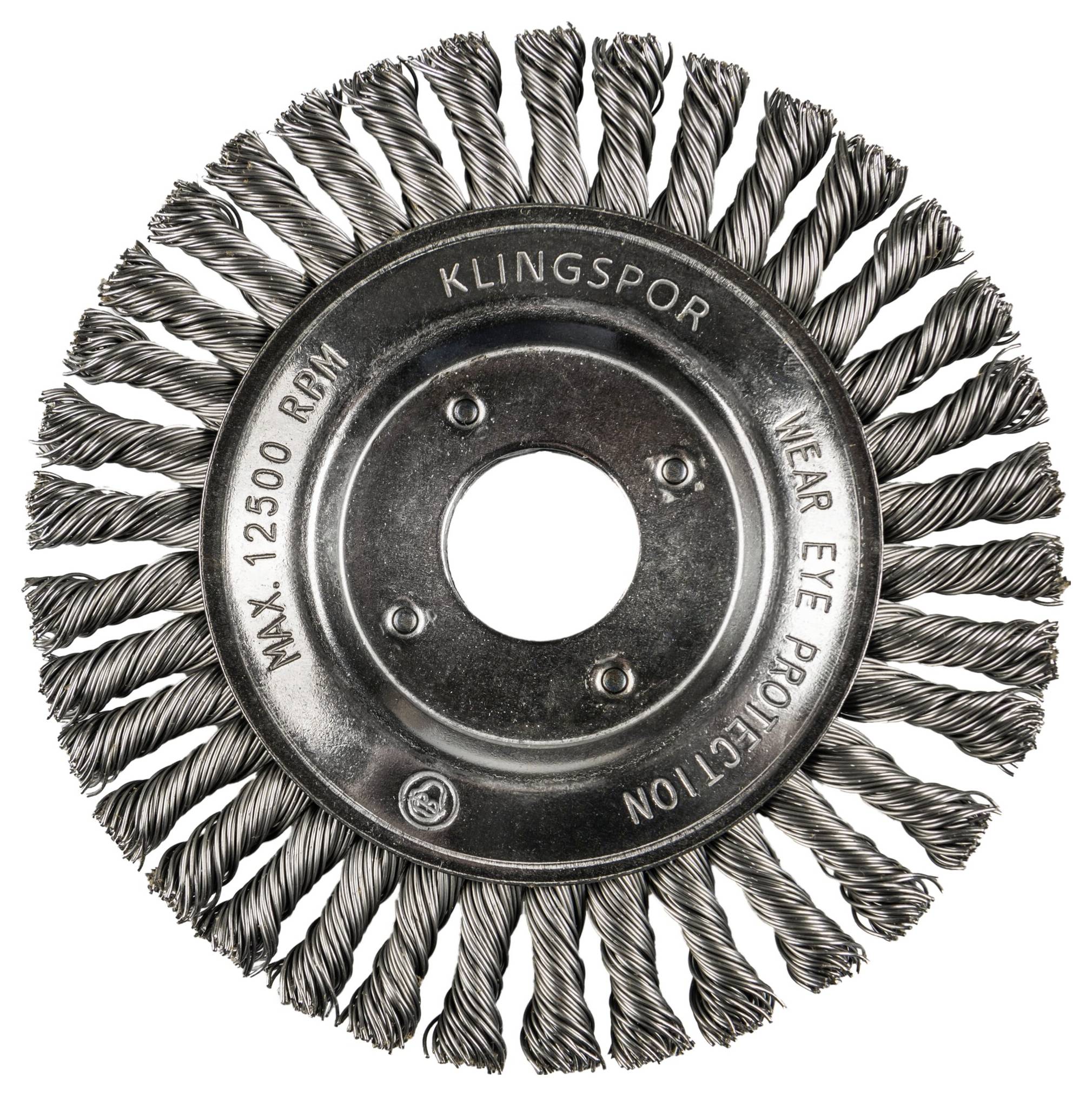 Klingspor BRP 600 Z Pipelinebürste gez. einreihig Anzahl Reihen 1, 178 x 6 x 22,23 mm 0,5 Stahl BRP