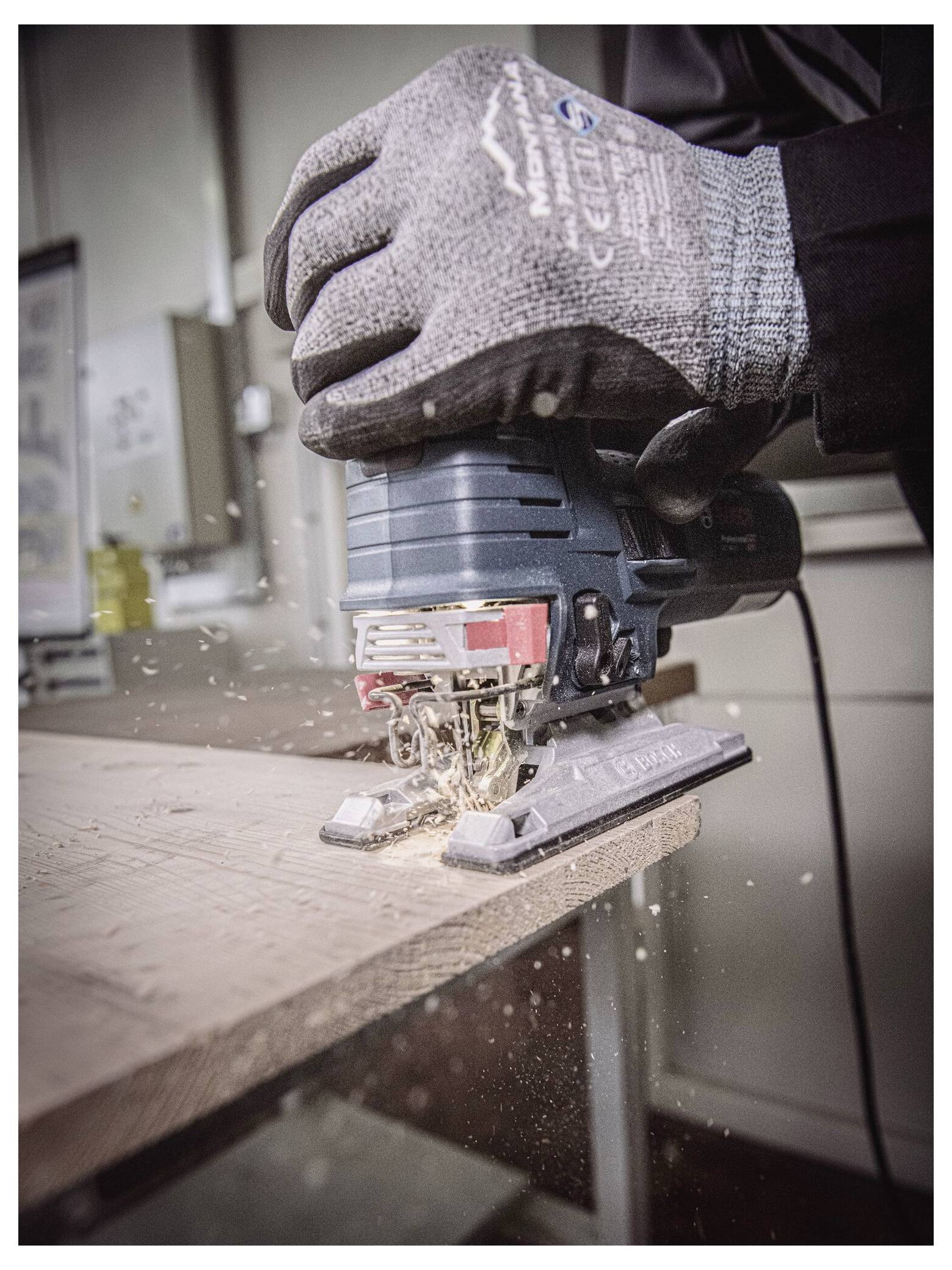 Klingspor 669581 JS 601 WQ Stichsägeblätter, 115 x 8 x 1,45mm Nutzlänge 95Crom-Vanadium, kreuzgeschliffen, konisch , 6 Zähne pro