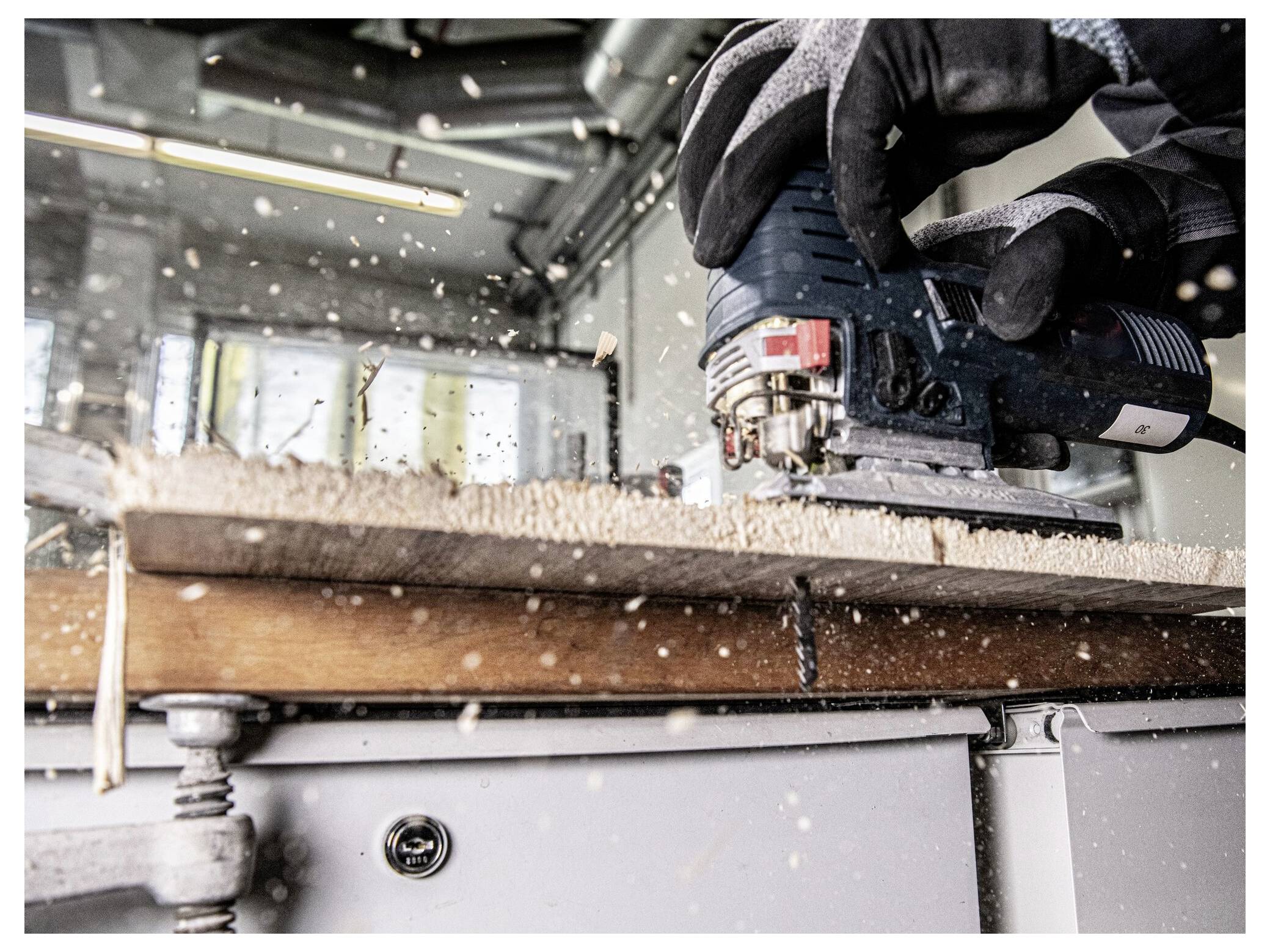 Klingspor 670532 JS 904 MT Stichsägeblätter, 130 x 8 x 1mm Nutzlänge 110Bi-Metall, gefräst, gewellt , 21 Zähne pro Zoll