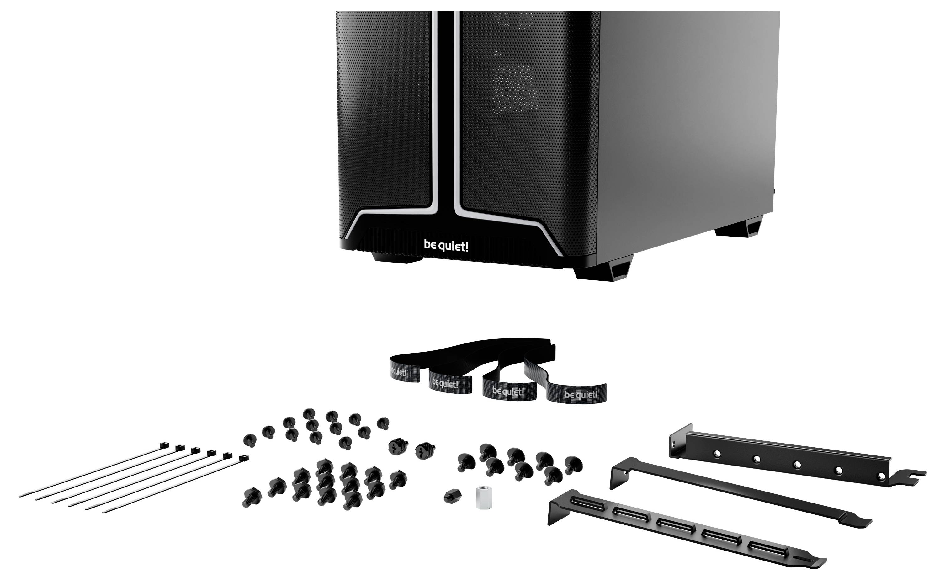 BeQuiet be quiet! Geh Pure Base 501 DX Black Midi-Tower Gaming-Gehäuse Schwarz