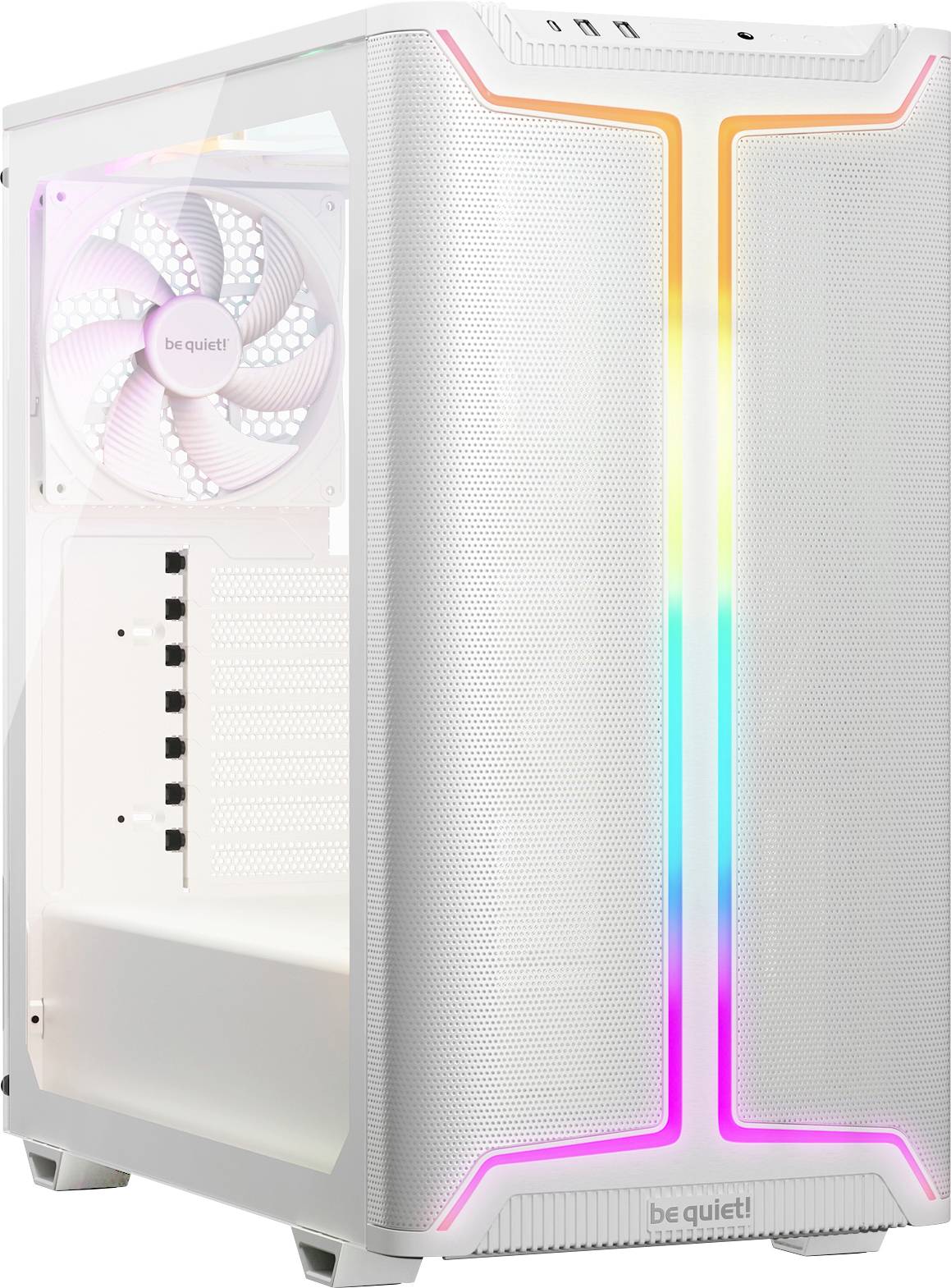 BeQuiet be quiet! Geh Pure Base 501 DX White Midi-Tower PC-Gehäuse Weiß
