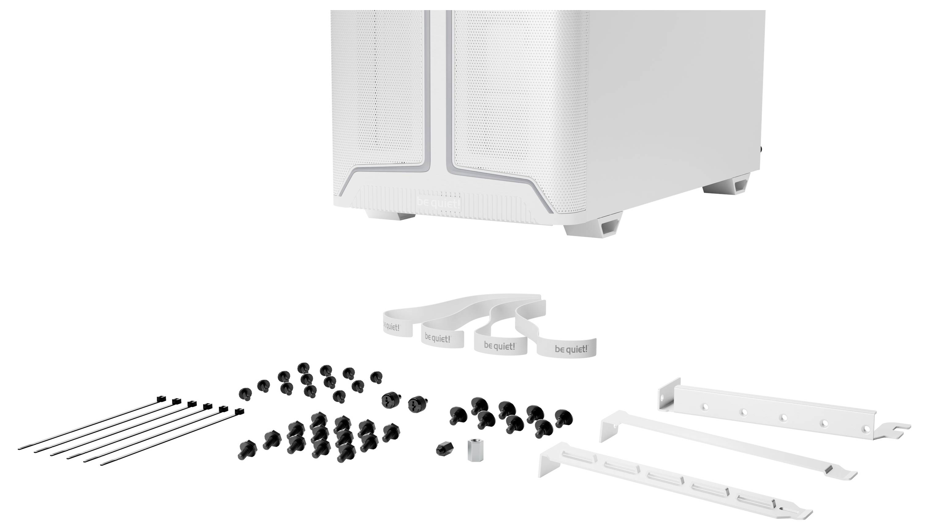 BeQuiet be quiet! Geh Pure Base 501 DX White Midi-Tower PC-Gehäuse Weiß