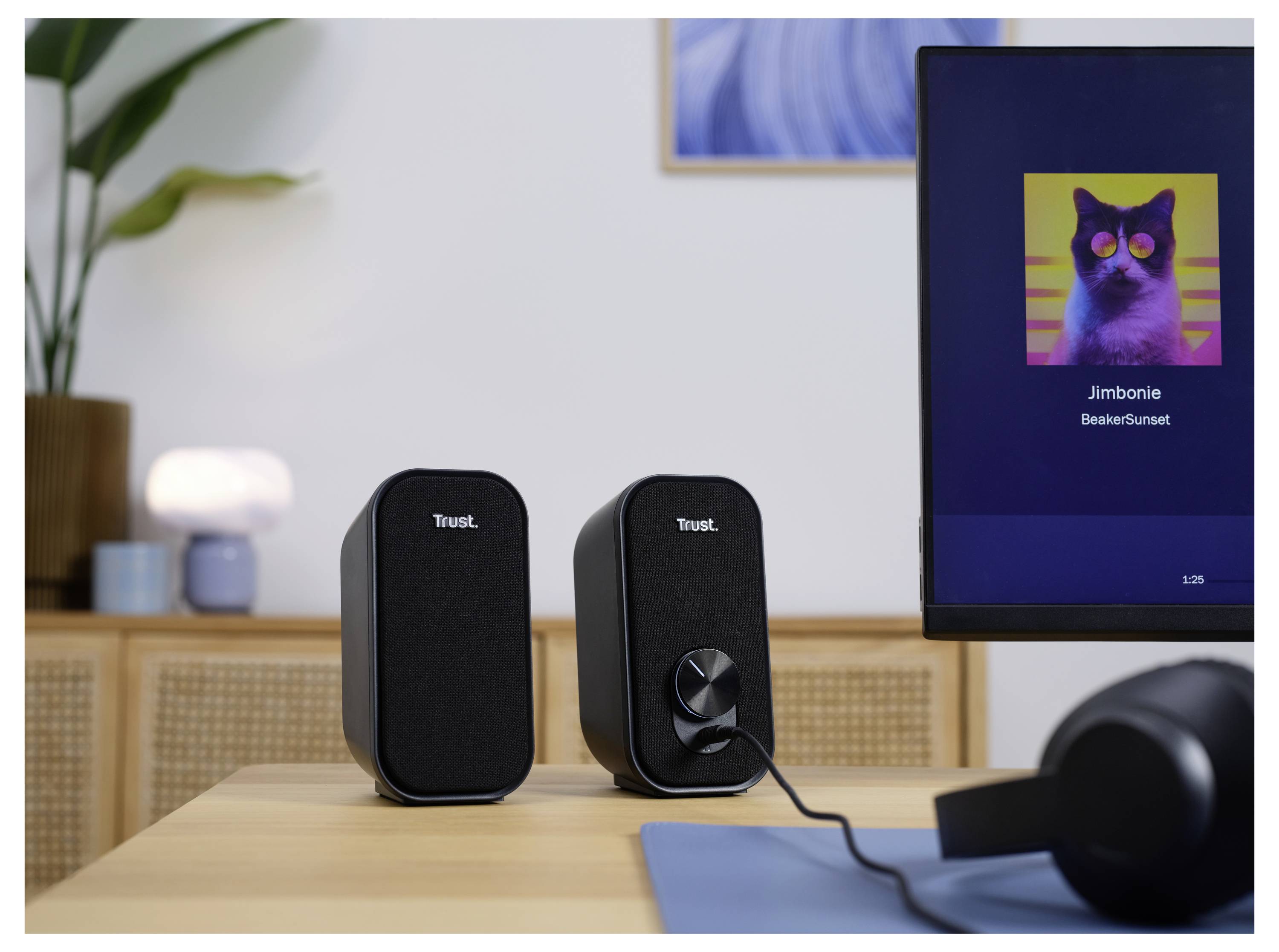 Trust Ador 2.0-Lautsprecherset PC-Lautsprecher Kabelgebunden 6 W Schwarz