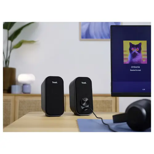 Trust Ador 2.0-Lautsprecherset PC-Lautsprecher Kabelgebunden 6W Schwarz Trust Ador 2.0-Lautsprecherset PC-Lautsprecher Kabelgebunden 6W Schwarz