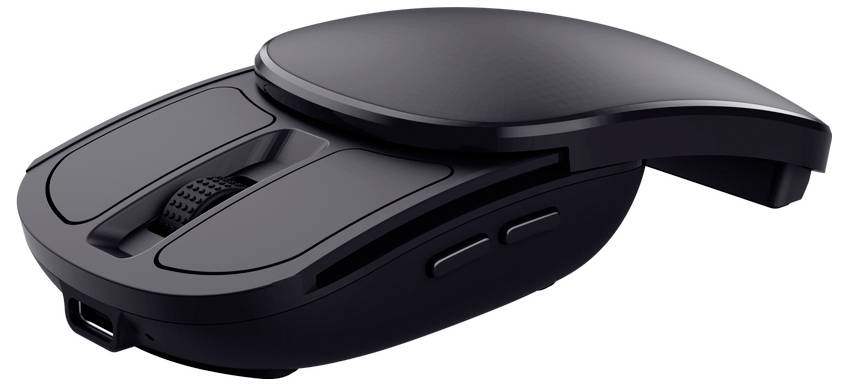 Trust ZYLO Maus Kabellos Schwarz 6 Tasten 2400 dpi