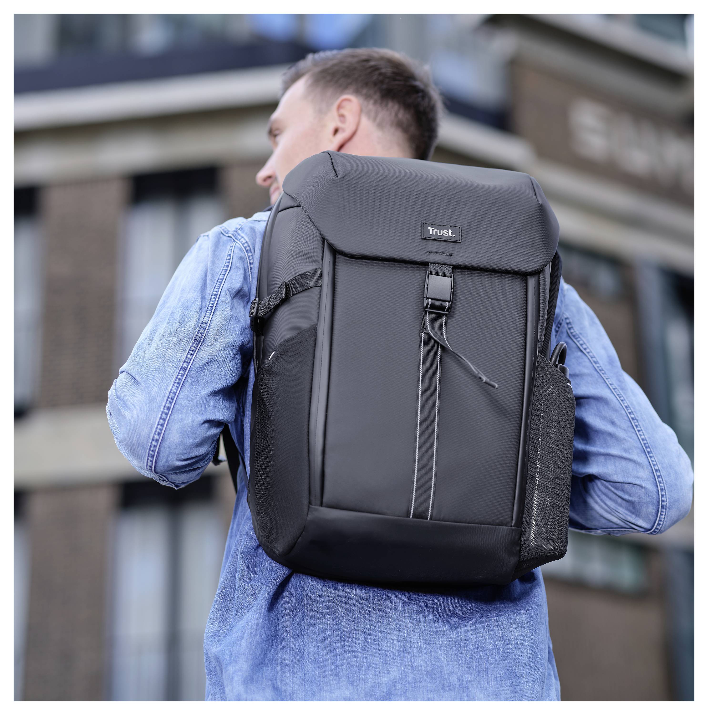 Trust Reisetasche Jersey Passend für maximal: 43,2cm (17") Grau