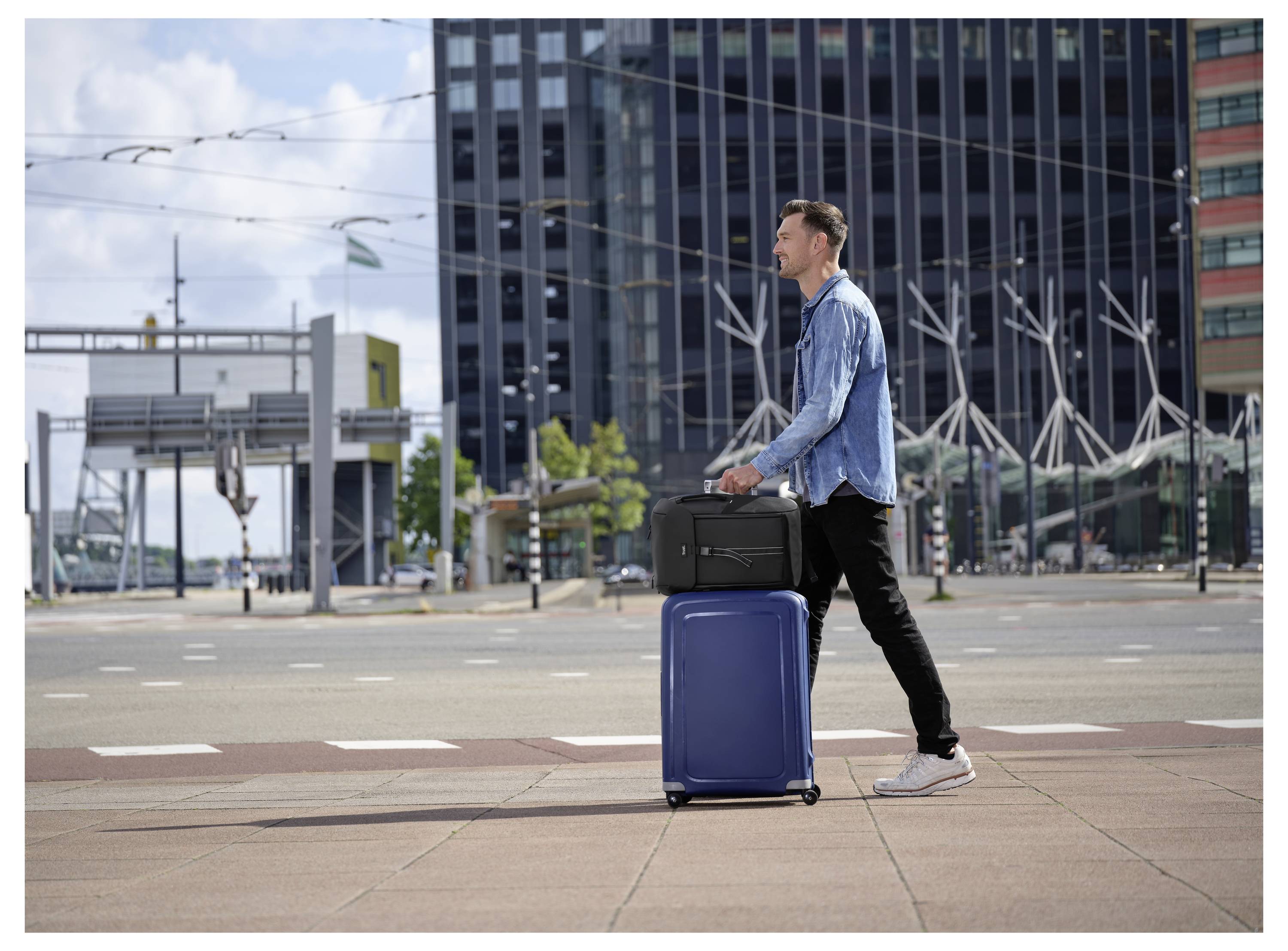 Trust Reisetasche Jersey Passend für maximal: 43,2cm (17") Grau