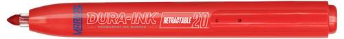 Markal DURA-INK RETRACTABLE 96575 Permanentmarker Schwarz wasserfest: Ja