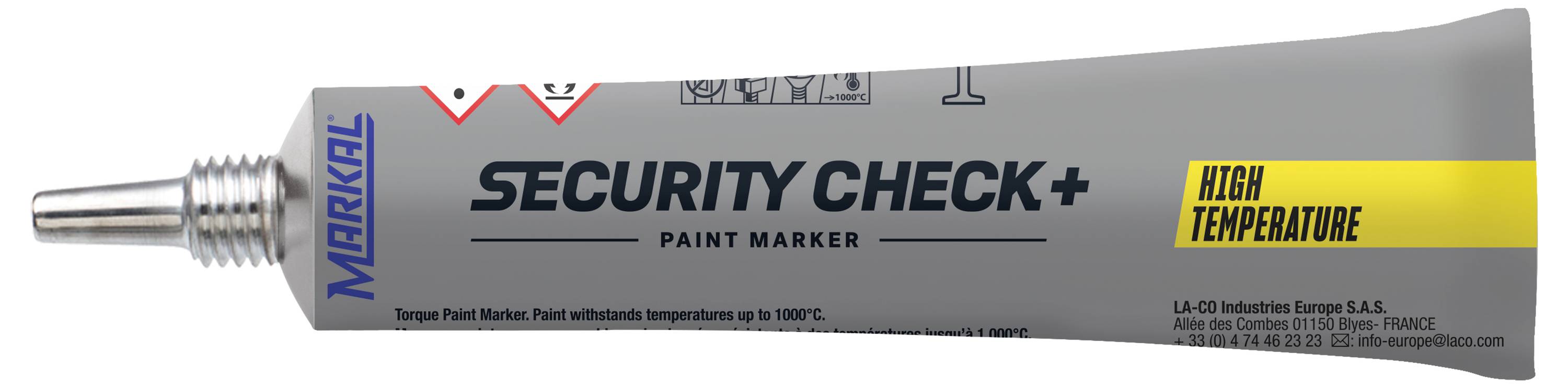 Markal SECURITY CHECK+ HIGH TEMPERATURE 97516 Schraubensicherungslack 1St.