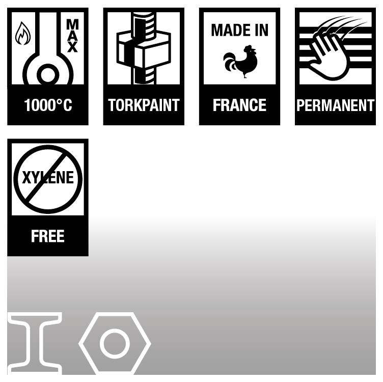 Markal SECURITY CHECK+ HIGH TEMPERATURE 97517 Schraubensicherungslack 1St.