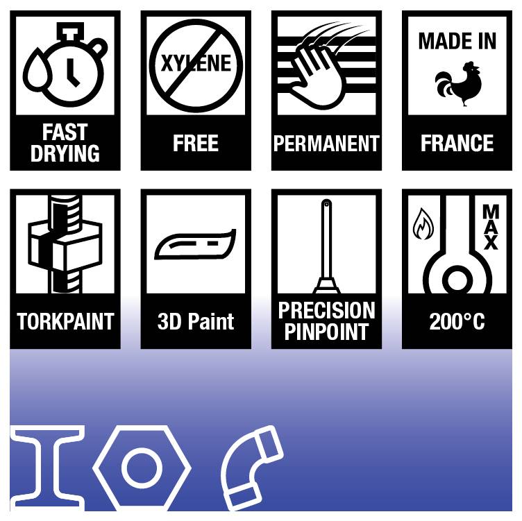 Markal SECURITY CHECK PINPOINT 95412 Schraubensicherungslack 1St.