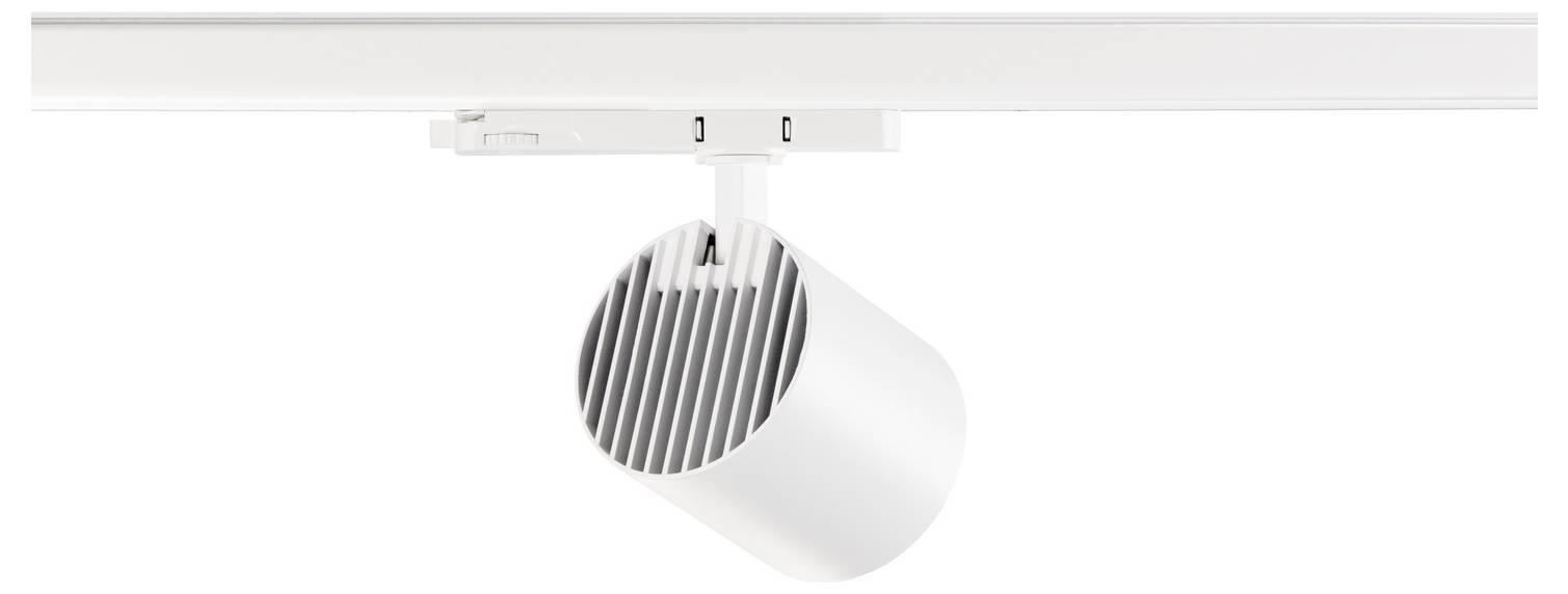 SLV TRACKSPOT Hochvolt-Schienensystem-Leuchte 3phasig 29W LED Weiß