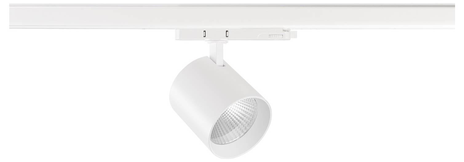 SLV TRACKSPOT Hochvolt-Schienensystem-Leuchte 3phasig 29W LED Weiß