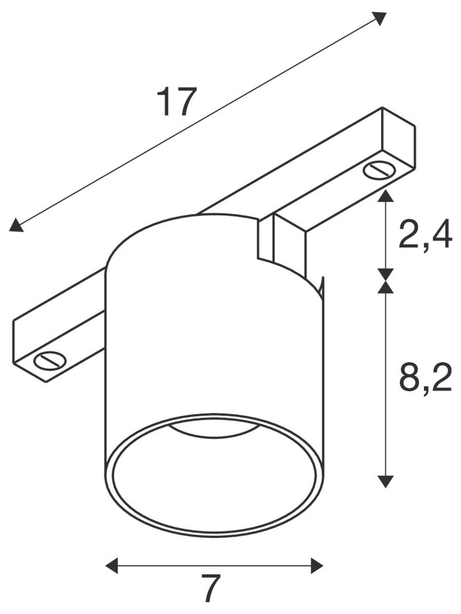 SLV 1008959 FIXT-IT! Einbauleuchte LED Gold