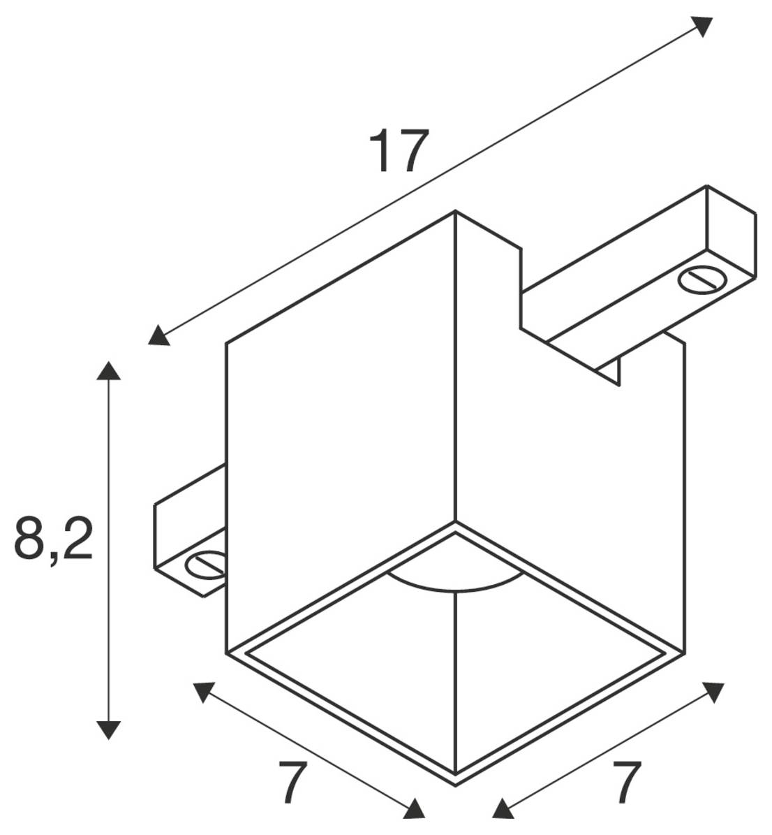 SLV 1008970 FIXT-IT! Einbauleuchte LED Schwarz