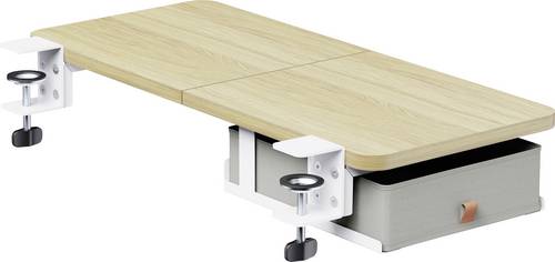 SpeaKa Professional SP-DET07-LW Set pour le télétravail bois (clair)