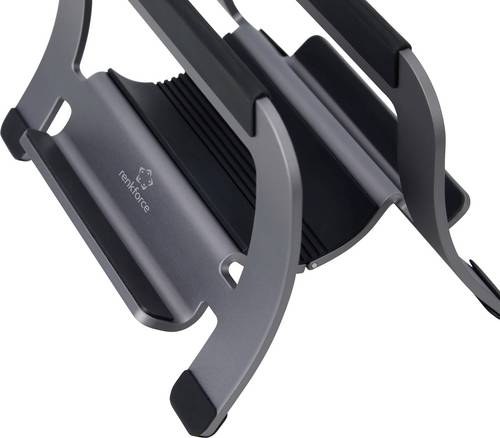 Renkforce RF-AR901-SG Tablet-Ständer Universal Tablet, Laptop, Mobile Phone 12,7 cm (5 ) - 25,4 cm