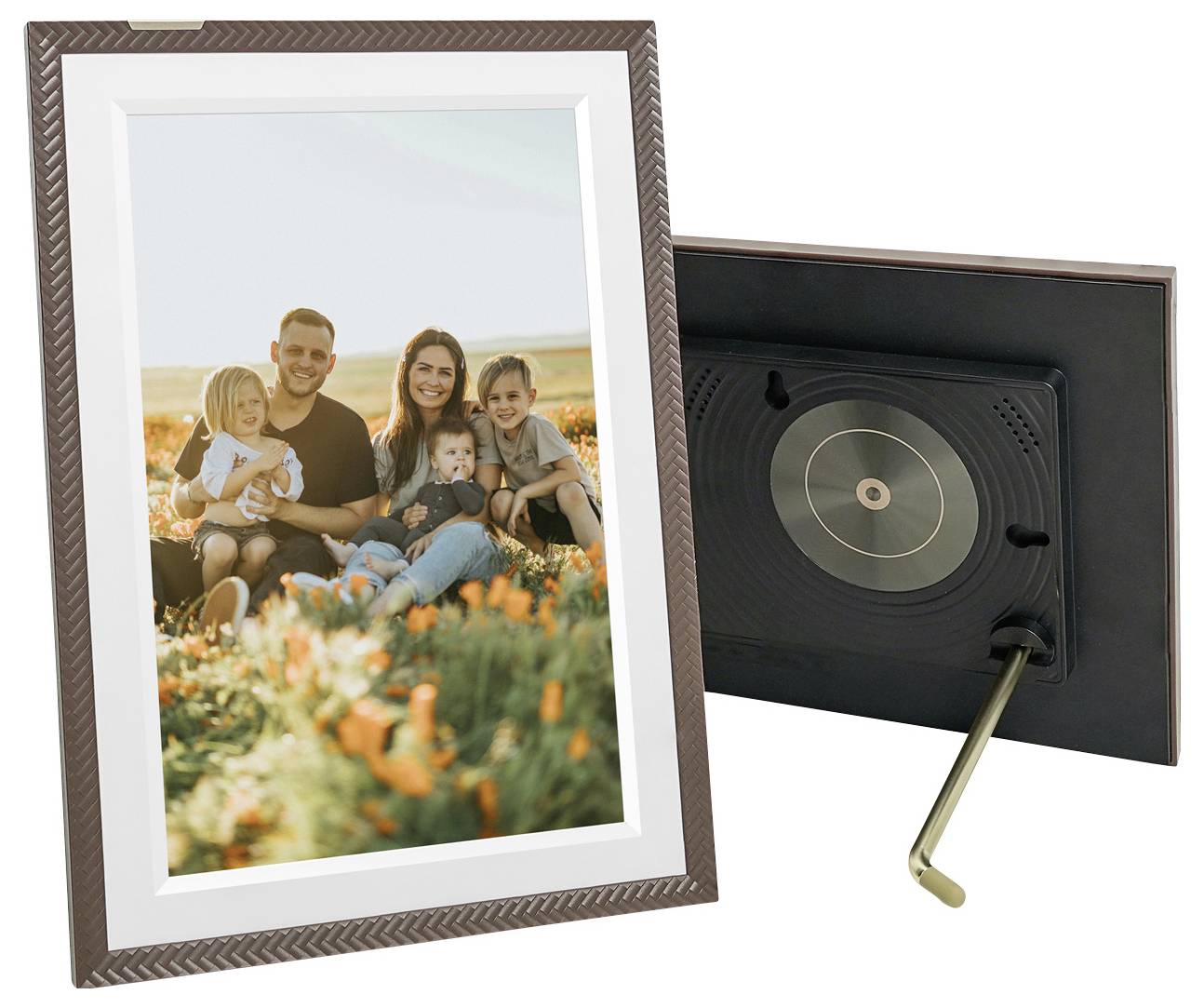 Arzopa D10 brown Digitaler Bilderrahmen 25.7cm 10.1 Zoll EEK: B (A - G) 1280 x 800 Pixel 32GB Braun