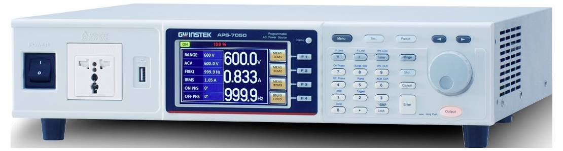 GW Instek APS-7050 EU-Steckdose Labornetzgerät, einstellbar 0 - 310V 0 - 4.2A 500 VA USB-Host, LAN programmierbar Anzahl Ausgänge