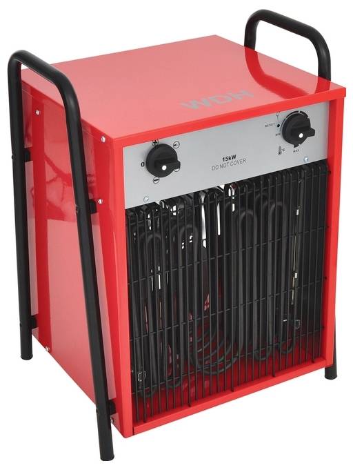 Aktobis WDH-IFH15 Heizlüfter WDH-IFH15 Rot/Schwarz