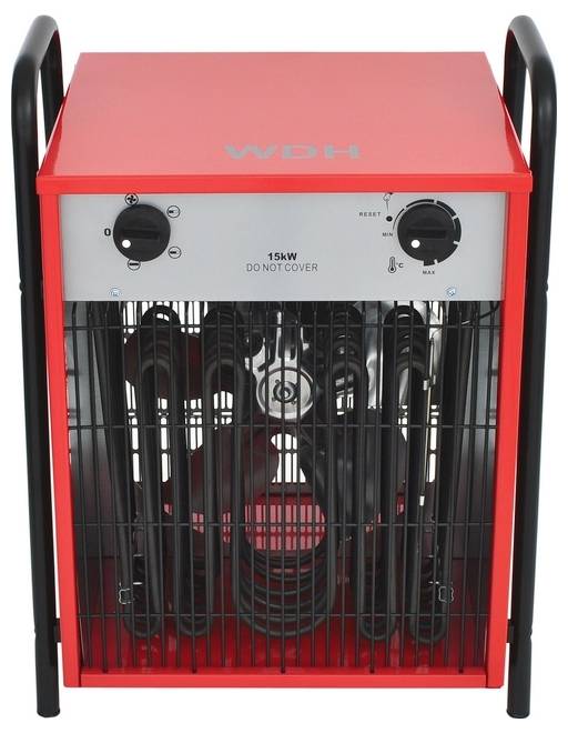 Aktobis WDH-IFH15 Heizlüfter WDH-IFH15 Rot/Schwarz